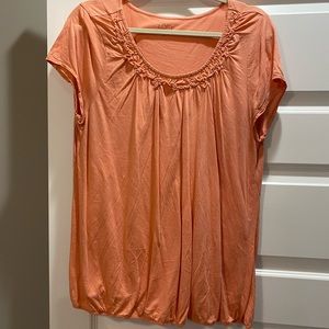 Loft woman’s top- orange- in good condition